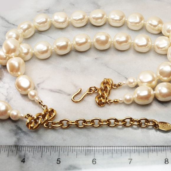 Vintage Baroque Massive Pearl Carolee Necklace - Picture 10 of 11